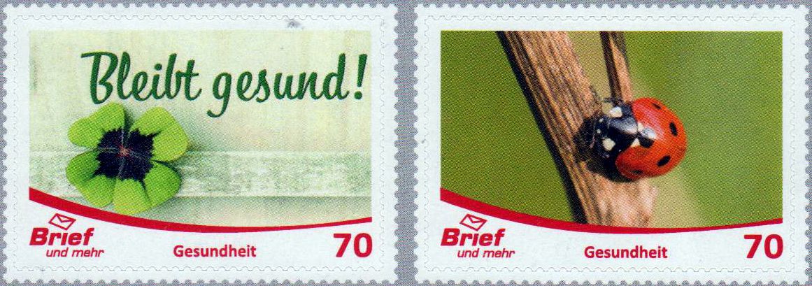 Bleibt gesund!, Coronamarken II 2020