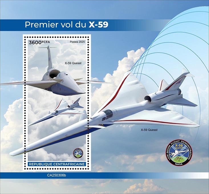 Block: Erstflug von X-59 2025