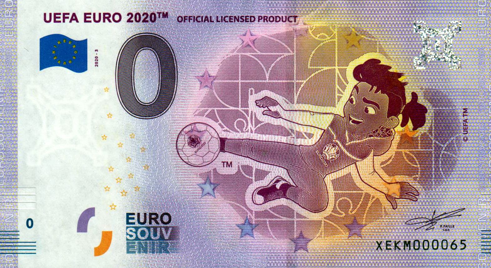 UEFA Euro 2020, Maskottchen 2020-3