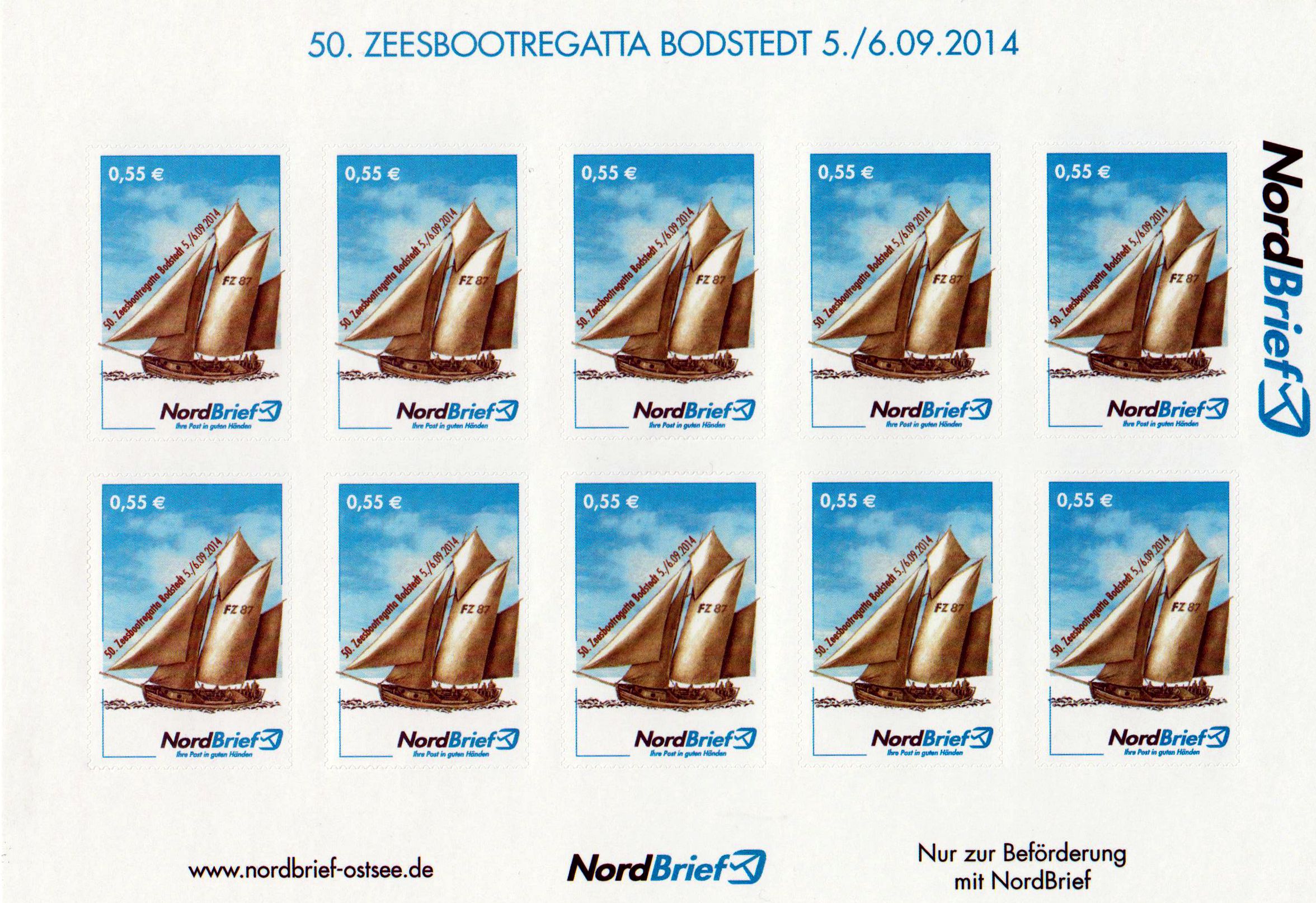 50. Zeesbootregatta Bodstedt 2014