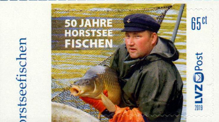 Horstsee Fischen 2019, gestempelt