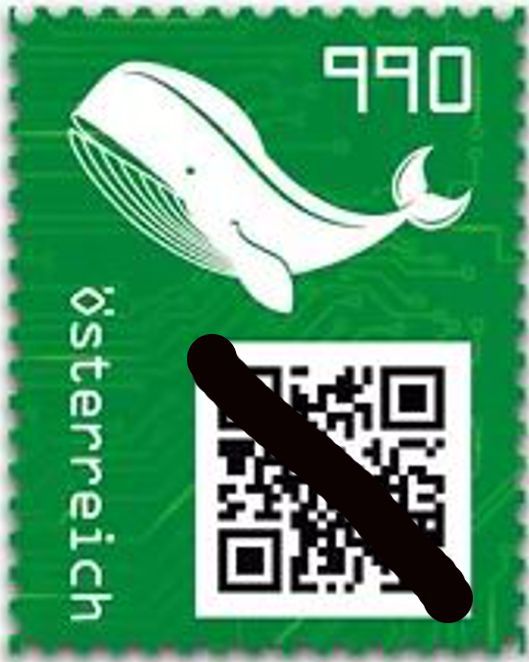 Block: Crypto Stamp 3.0 2021, Wal, GRÜN