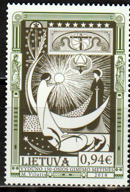 150. Geburtstag Vyduno, Dichter