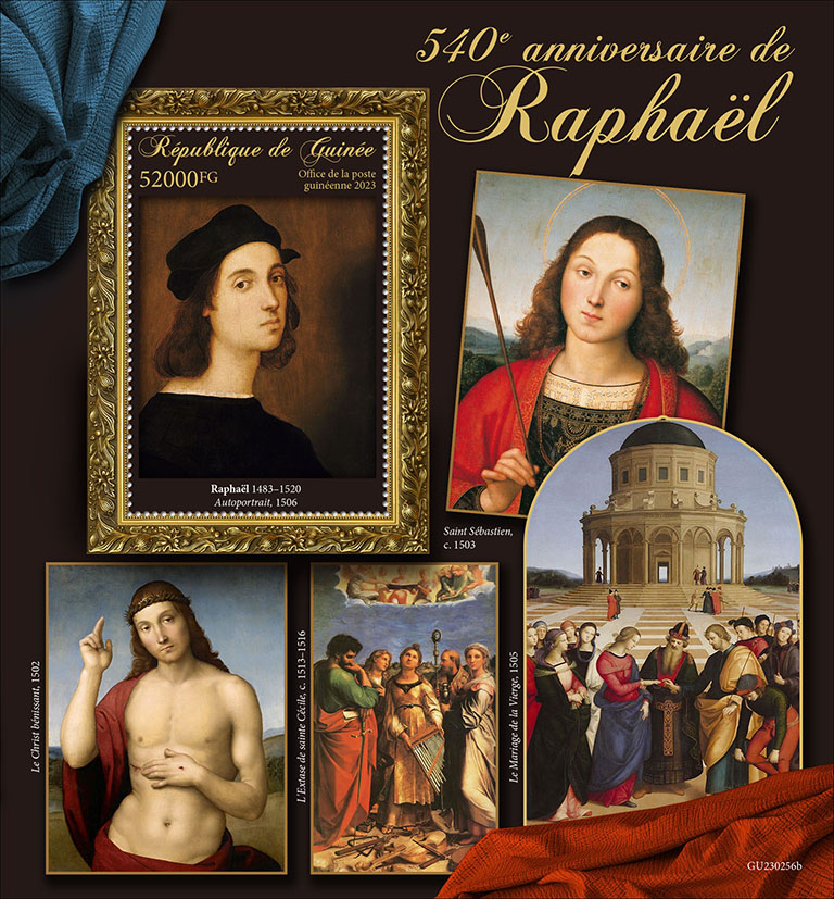 Block: Raphael 2023, Gemälde