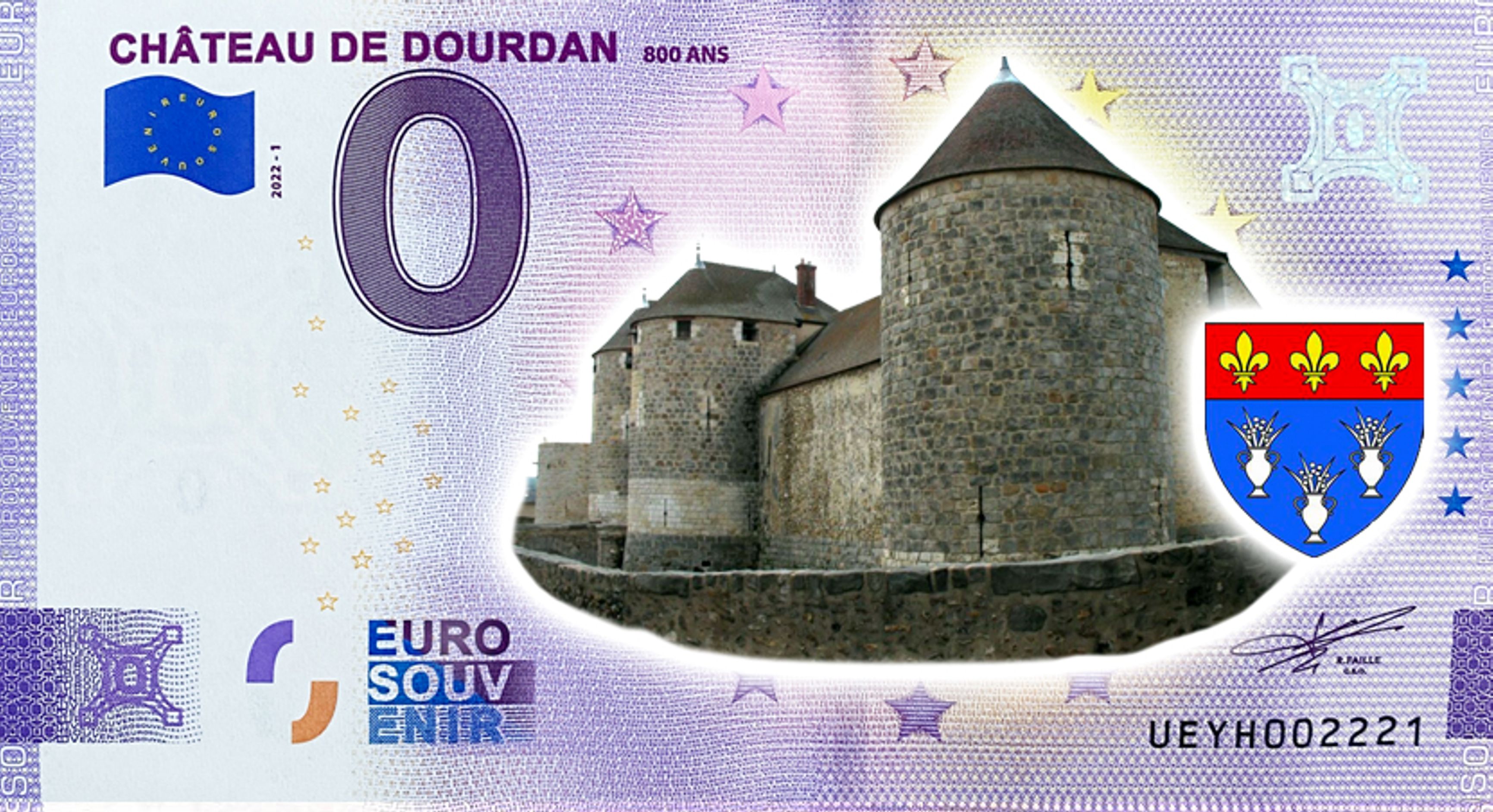 Chateau de Dourdan 2022-1, Coloriert