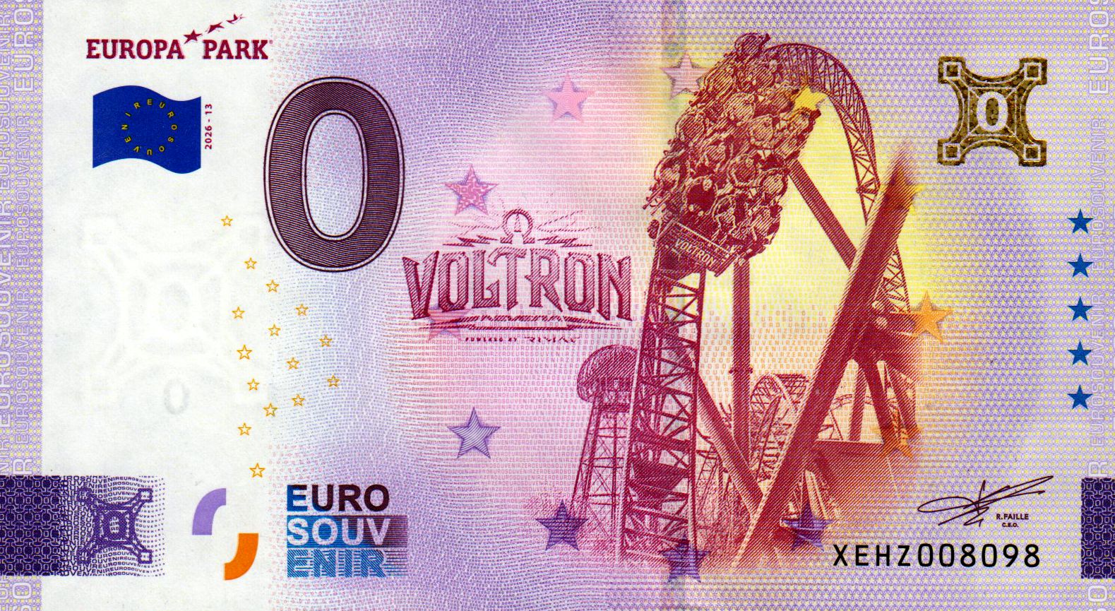 Europa Park - Voltron 2026-13 Gold