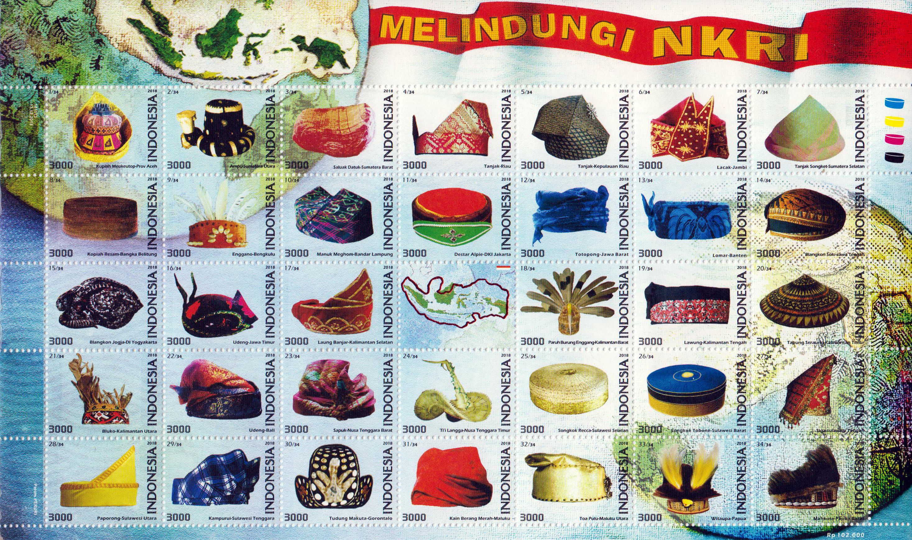 Zdr. Schutz der NKRI 2018, Hüte