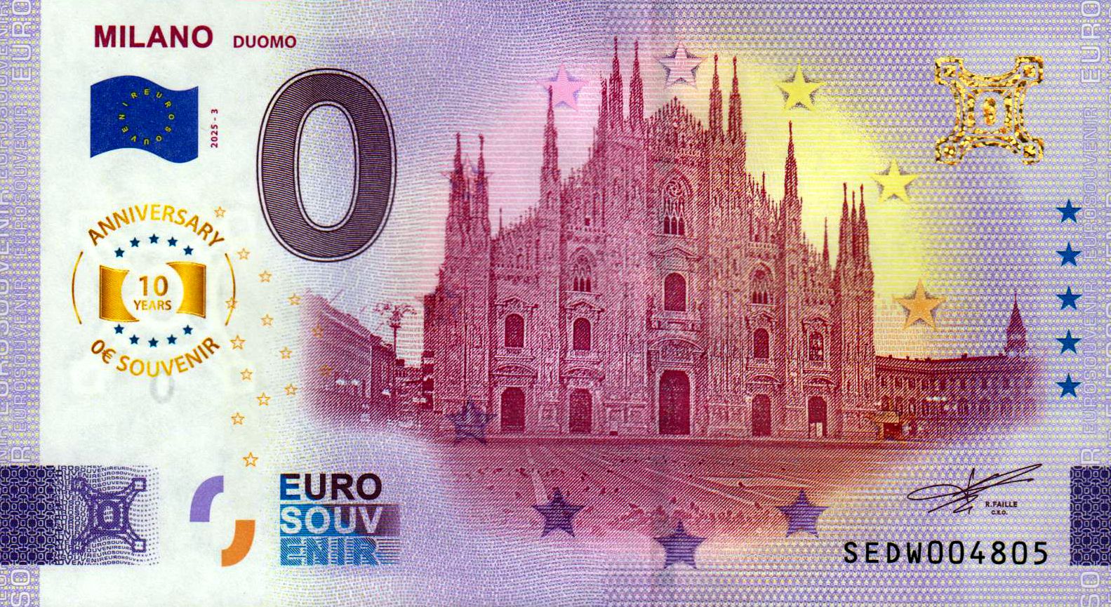 Milano - Duomo 2025-3 Anniversary