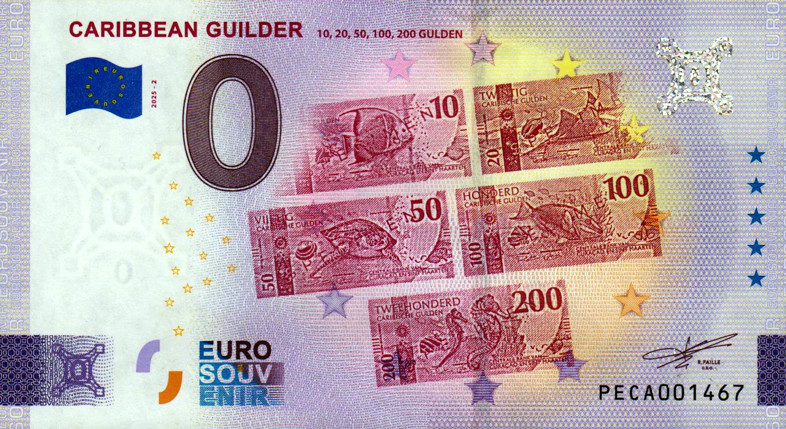 Caribbean Guilder - Banknoten 2025-2