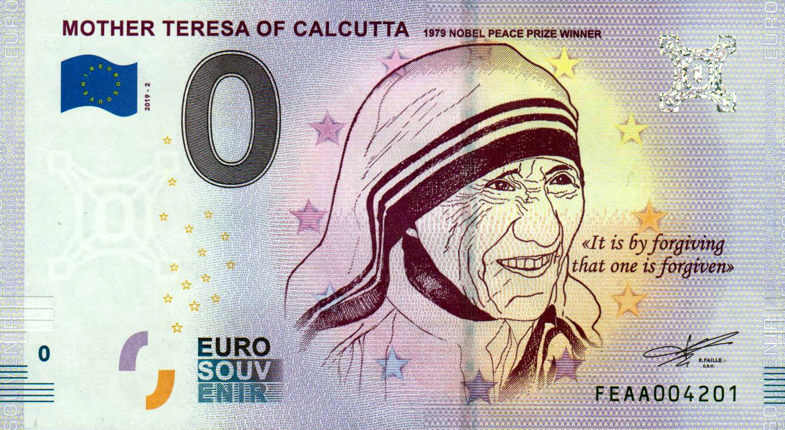 Mother Teresa of Calcutta 2019-2