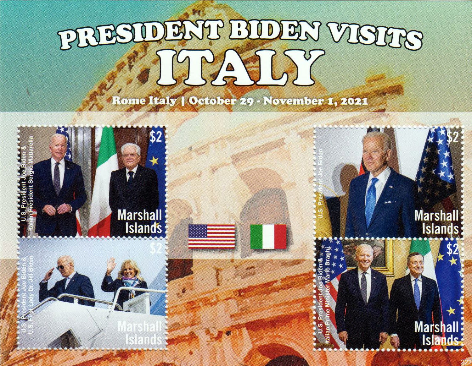 Präsident Biden in Italien 2022