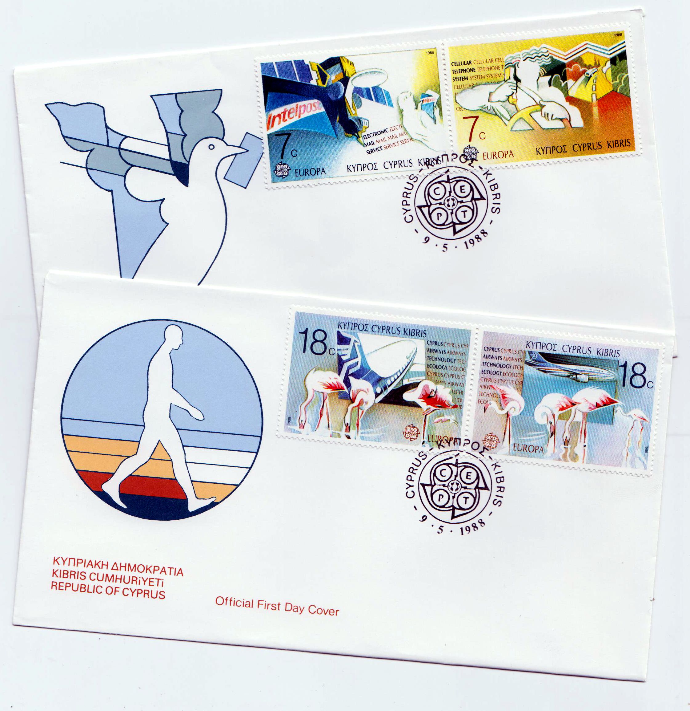 Europa: Transport- und Kommunikationsmittel 1988