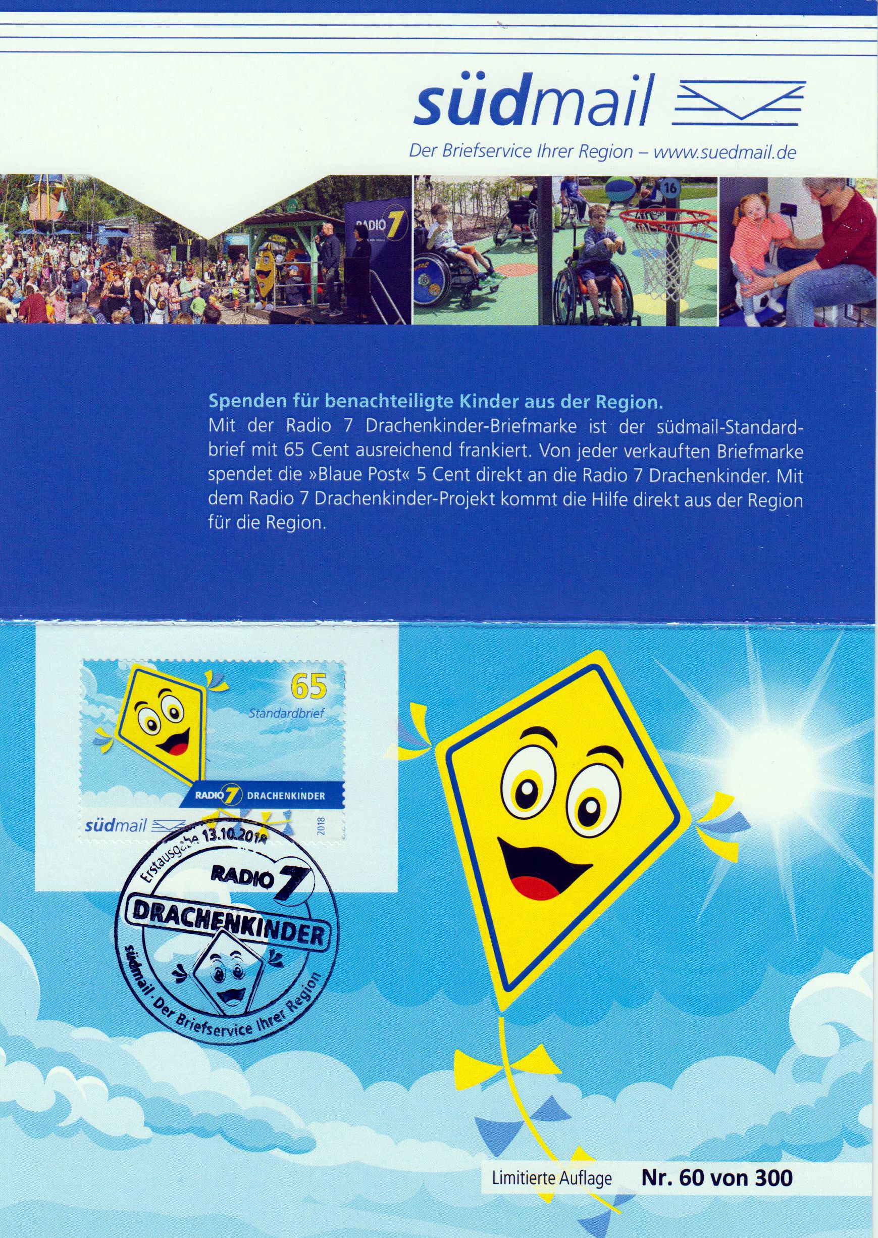 Offizielle Klappkarte Drachenkinder 2018
