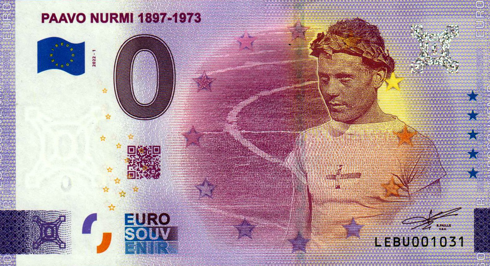 Paavo Nurmi 1897-1973 2022-1