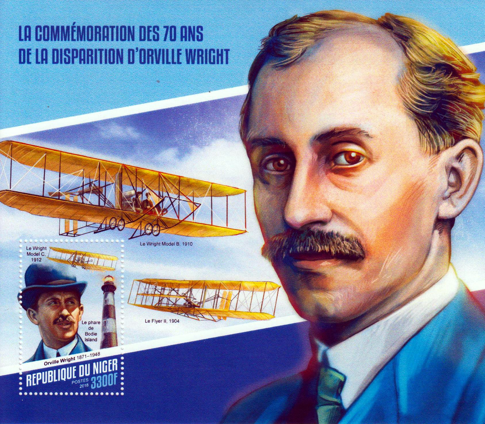Block: Orville Wright 2018, Flugzeug