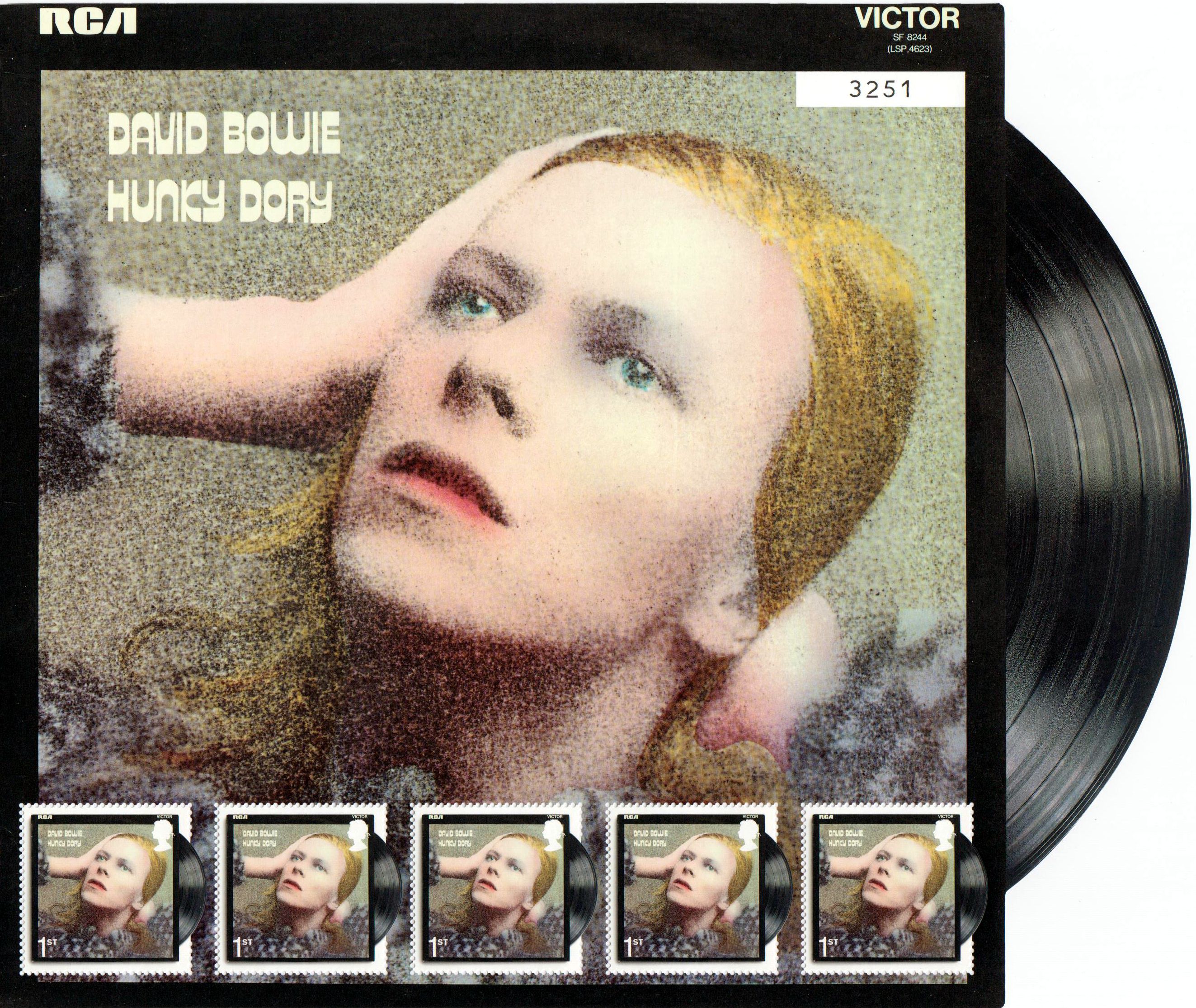 70. Geburtstag David Bowie 2017, Fan-Sheet Set mit allen drei 5er-Bogen II, SELTEN!!!