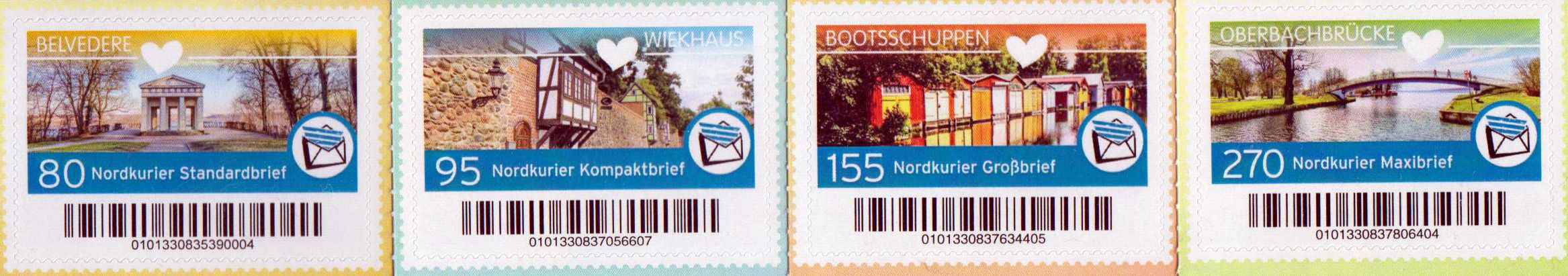 Mein Neubrandenburg 2022, gestempelt