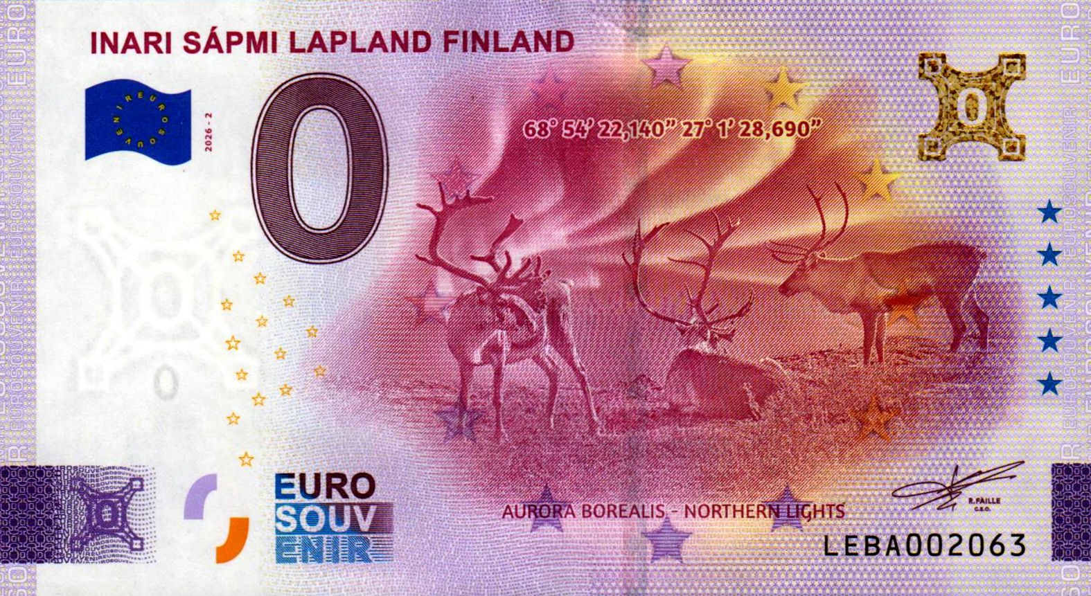 Inari Sapmi Lapland Finland 2026-2, Gold-Edition