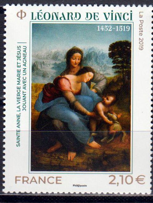 500. Todestag Leonardo da Vinci, Gemälde