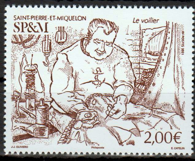 Altes Handwerk  2021, Segelmacher