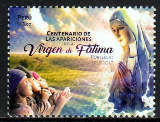 Erscheinung v. Fatima, Madonna