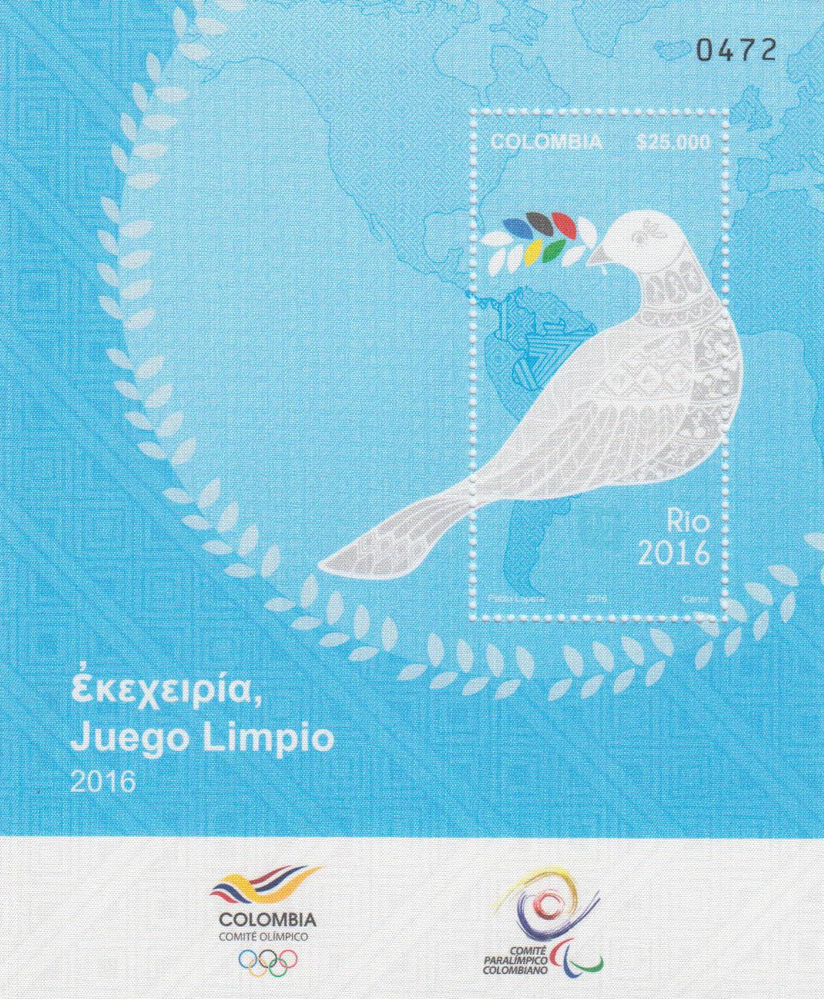 Block: Olympisches Komitee, Taube