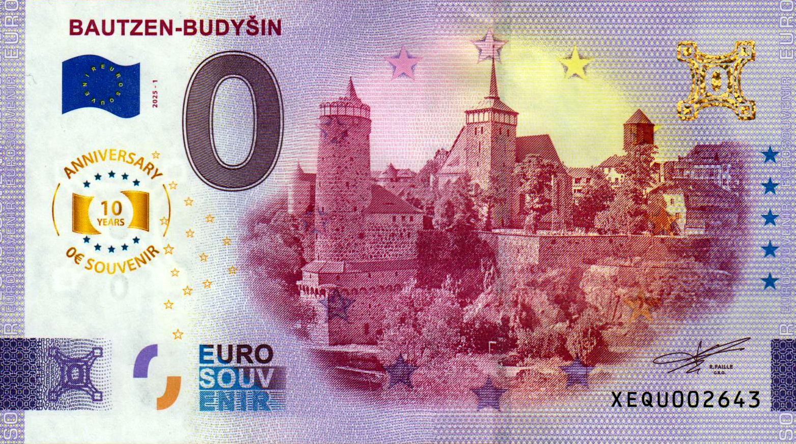 Bautzen - Budysin 2025-1 Anniversary