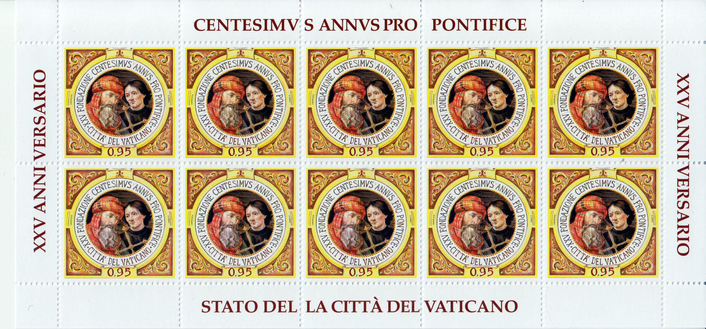 25 J. Stiftung "Cent. anus Pontifice