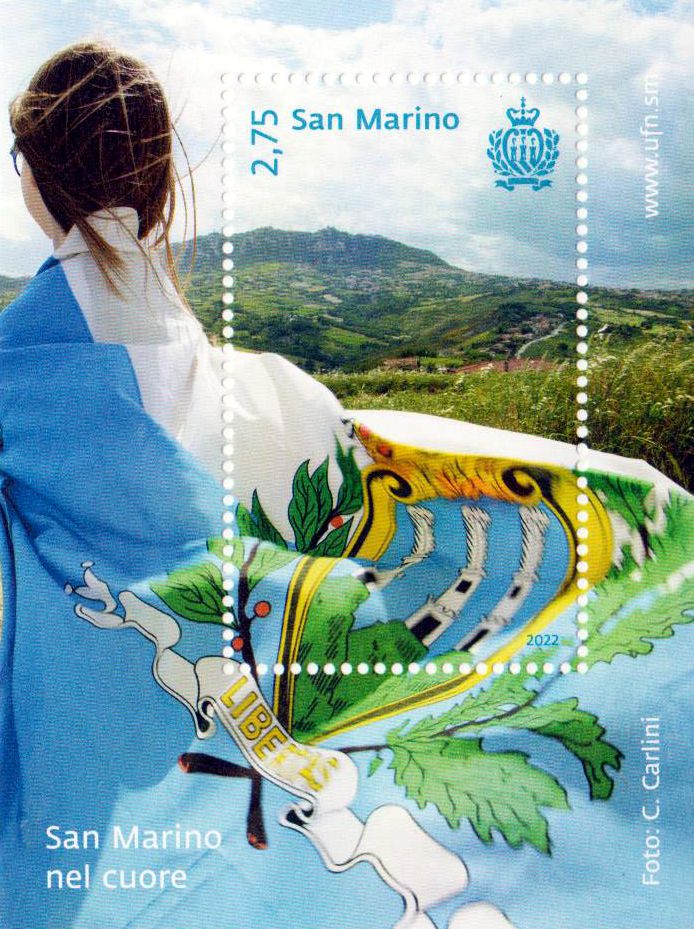 Block: San Marino im Herzen 2022