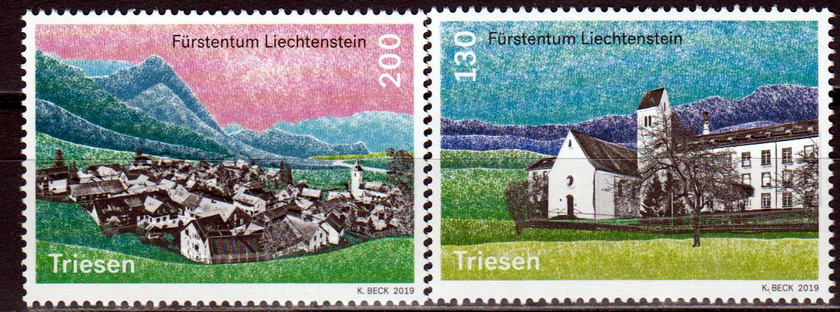 Dorfansichten, Triesen