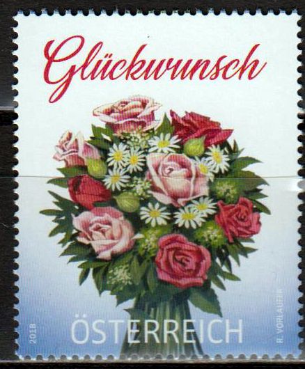 Glückwunsch, Blumenstrauß
