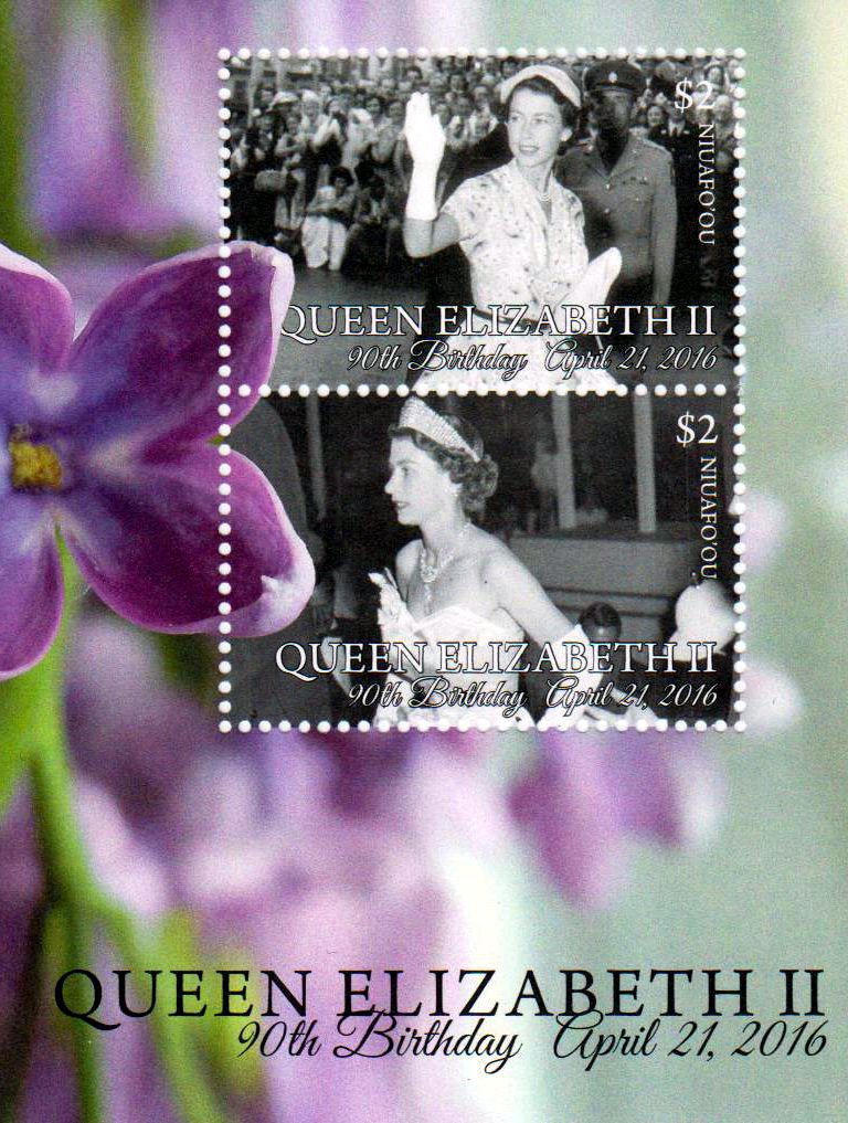 Block: 90.Geb. Queen Elisabeth