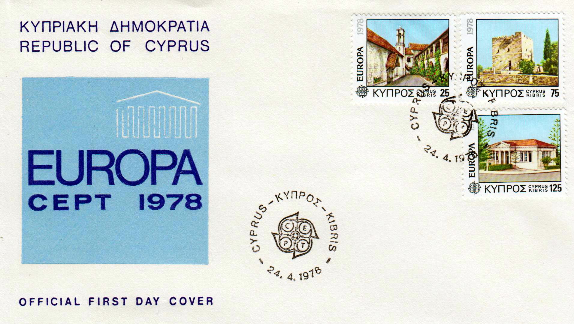 Europa, Baudenkmäler 1978