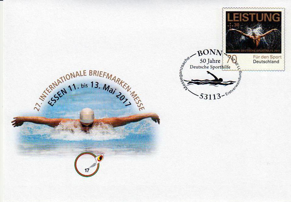 Messe Essen, Erstverw. Stempel Bonn