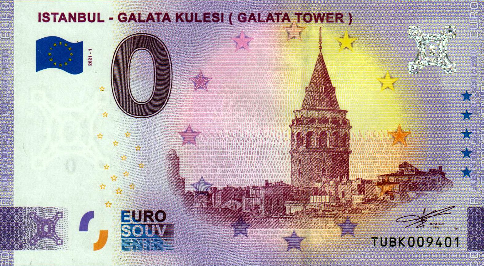 Istanbul - Galata Kulesi (Galata Tower) 2021-1 Anniversary