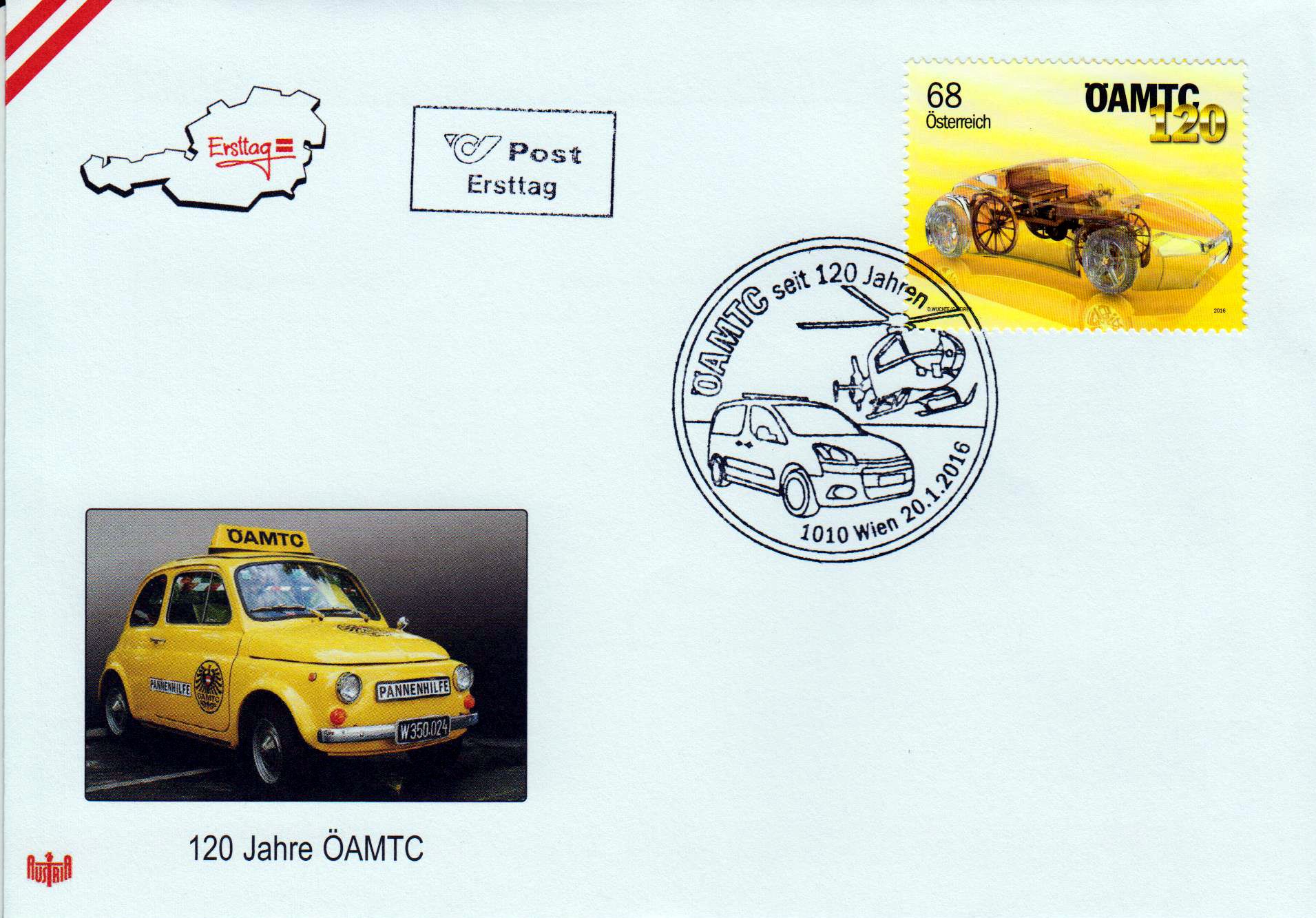 120J. ÖAMTC, Automobil