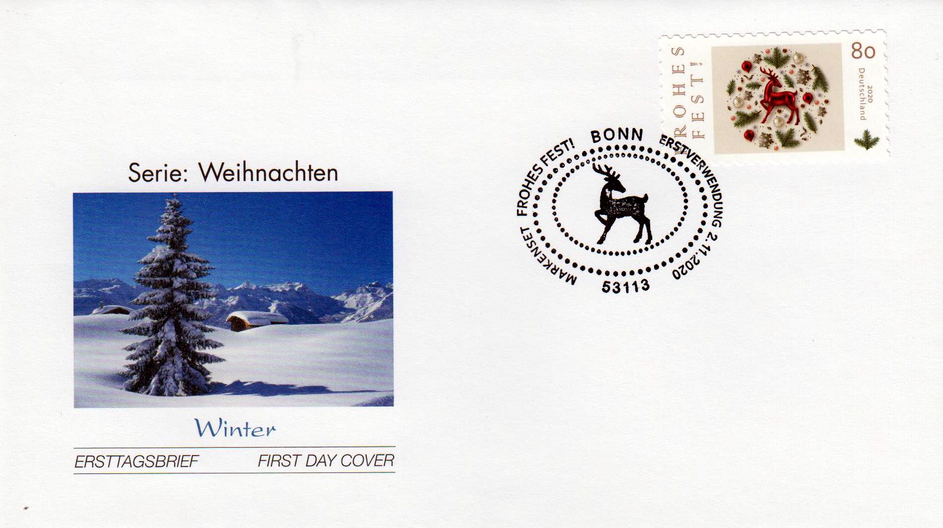 Weihnachten 2020, Frohes Fest sk