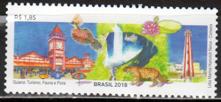 Guyana Tourismus 2018, gebäude, Tiere