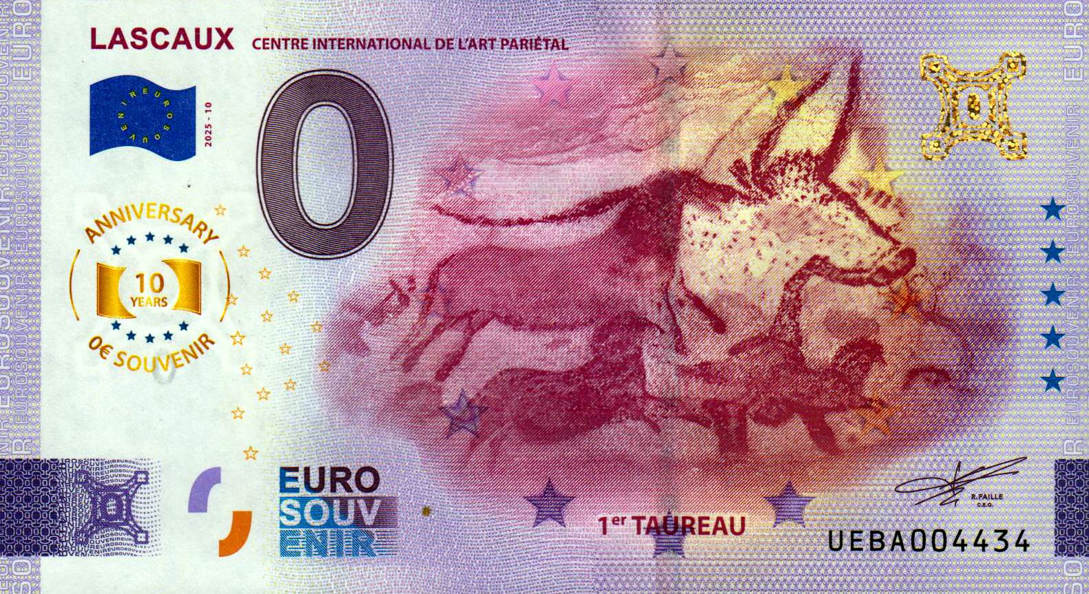 Lascaux - 1er Taureau 2025-10 Anniversary