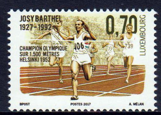 Josy Barthel, Olympiasieger 1952