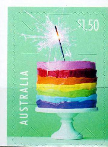 Besondere Anlässe Regenbogentorte 2024, sk