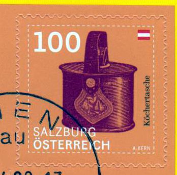 Dauer: Köchertasche, sk, a.MH, gestempelt