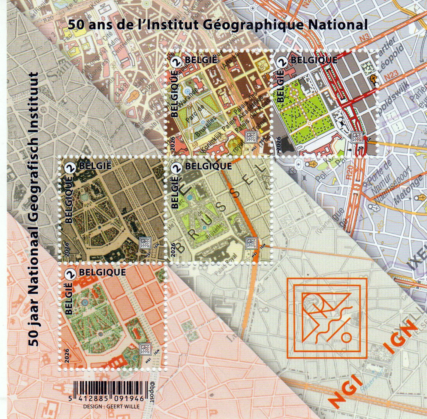 Block: 50 Jahre Nationales Institut für Geografie 2026