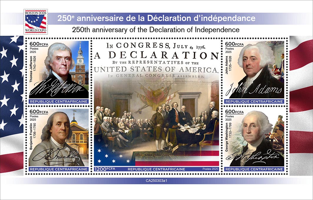 250 Jahre Unabhänigigkeitserklärung der USA 2025