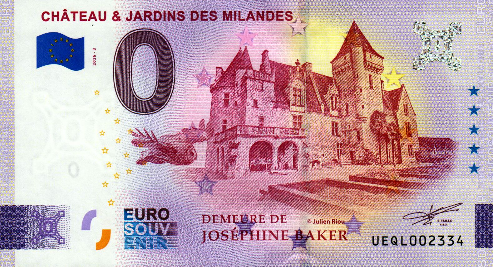 Chateau & Jardins des Milandes 2026-3 Silber
