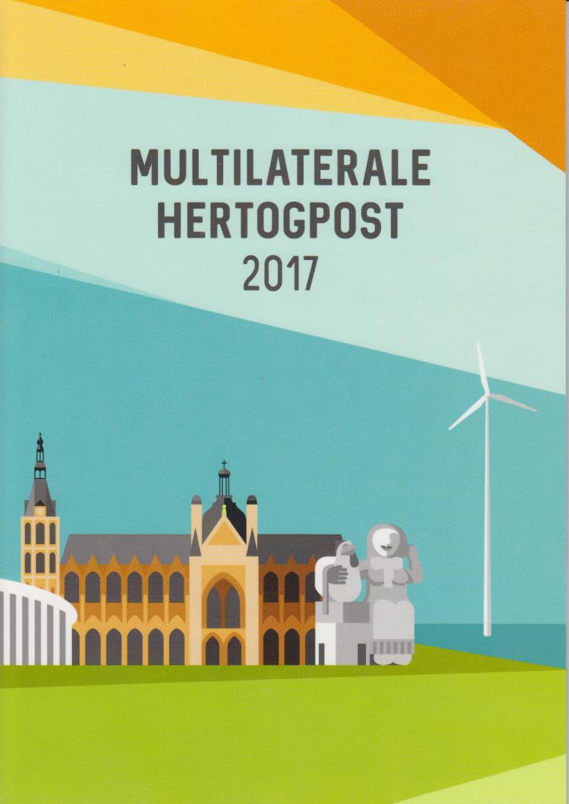 Kombi-Block: Hertogpostpost 2017, Folder mit allen 3 Blocks, Luxemburg