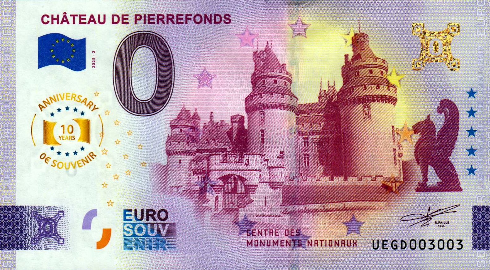 Chateau de Pierrefonds 2025-2 Anniversary