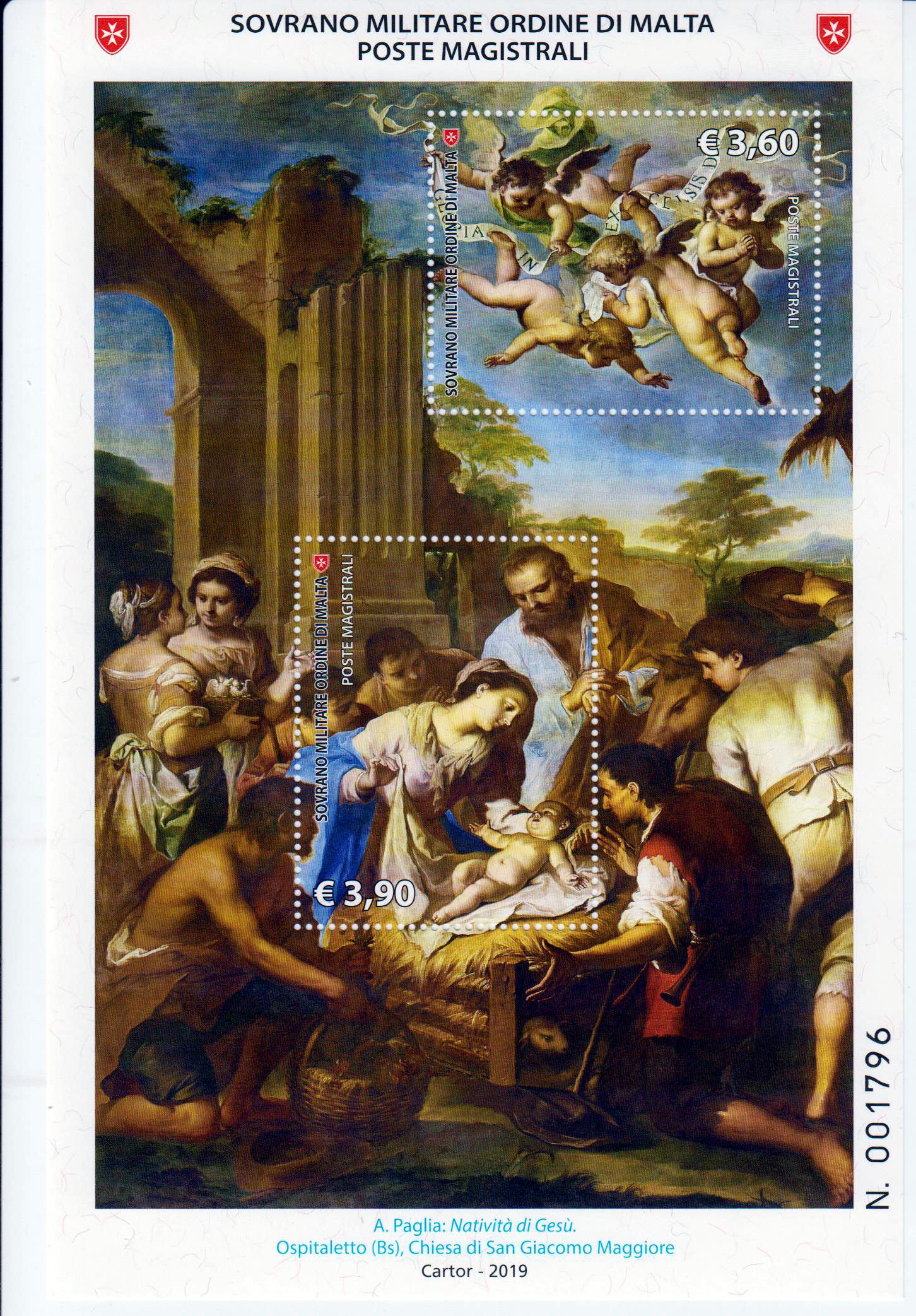 Block: Weihnachten 2019, Gemälde