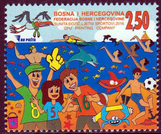 Sommersport, Karikatur