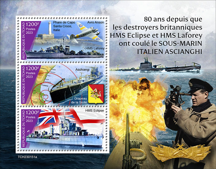 HMS Eclipse und HMS Laforey 2023, Schiffe